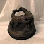 A photo of the sculpture "The Dance" by Herman H Poulin