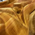 A photo of the sculpture "Nameless - Work in Progress"